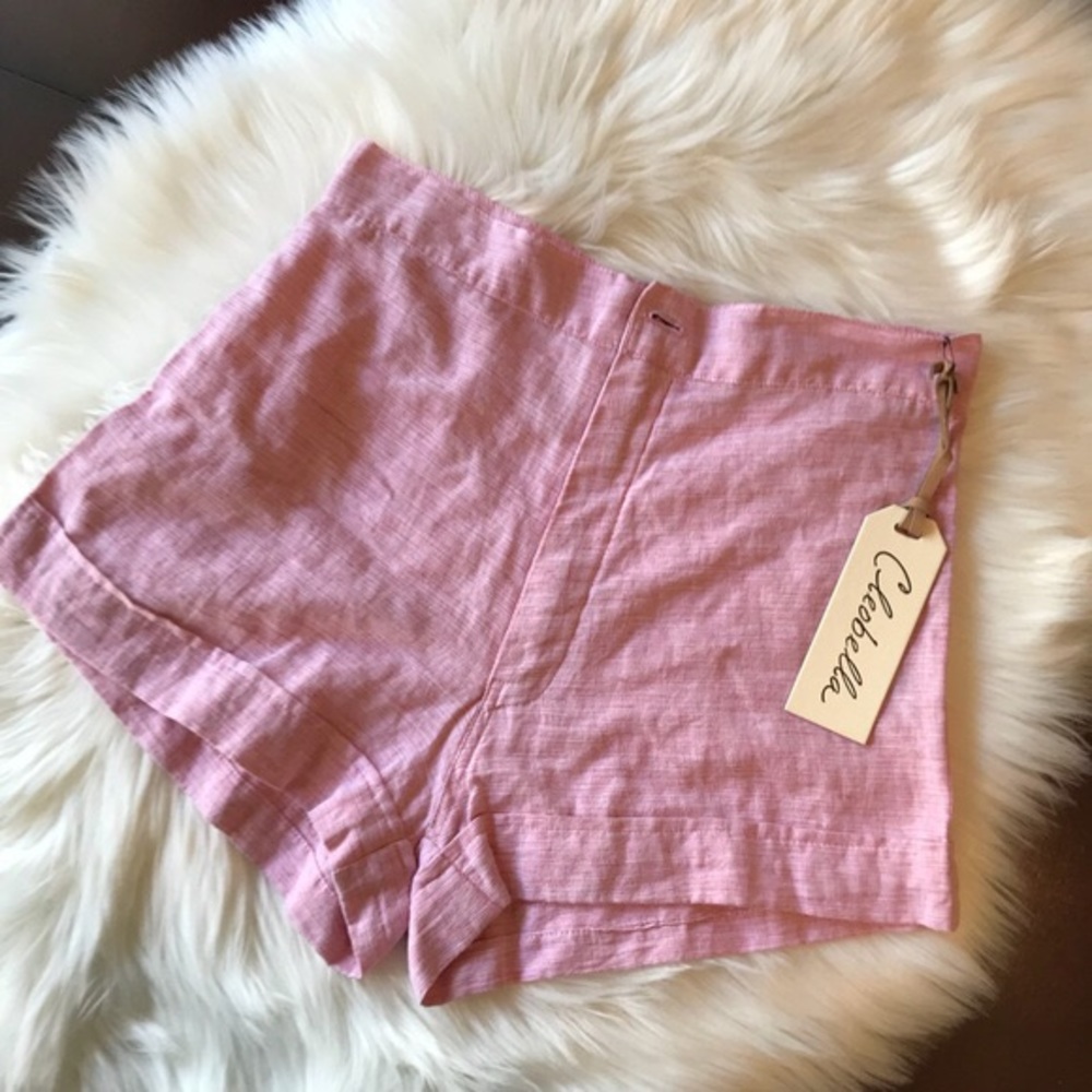 NWTS never worn, Cleobella Pink Shorts - Picture 1 of 1